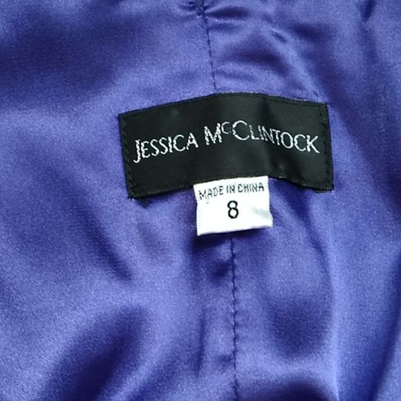 Jessica McClintock strapless long gown for prom or any special occasion. - Picture 10 of 11